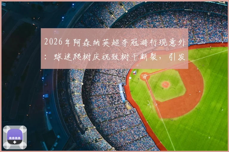 2026年阿森纳英超夺冠游行现意外:球迷爬树庆祝致树干断裂,引发公众安全与文明观赛讨论
